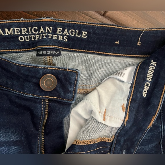American Eagle legging crop super stretch size 10 - Picture 2 of 3